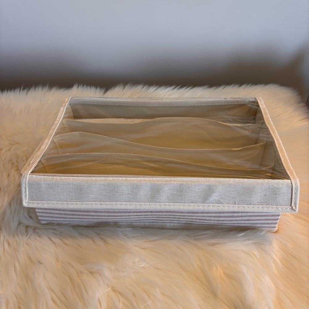 🌟10/$10 Beige Storage Organizer GUC